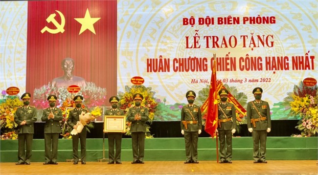 Bộ đội Biên phòng vinh dự đón nhận Huân chương Chiến công hạng Nhất (03/03/2022)